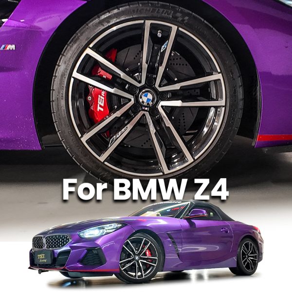 TEI P60ES Auto Brake System 6 Pot Brake Caliper 18-inch 355mm Rotor Big Brake Kit for BMW Z4 G29 GT3