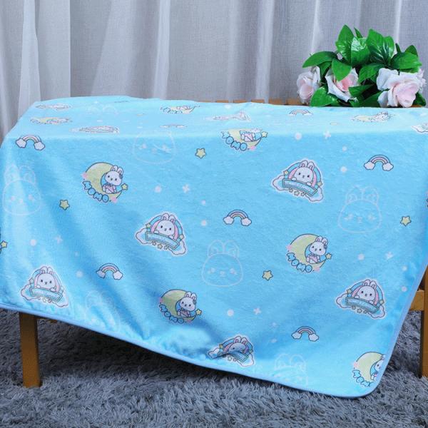 Kids Personalized Soft Cartoon Fleece Blanket Print 100% Polyester