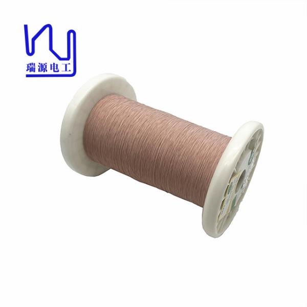 155/180 de seda fino super do fio 0.03mm de Ustc Litz coberto para bobinas de voz