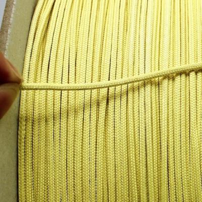 5.5*5.5mm Corda de aramida de Kevlar trançada para máquina de vidro temperado de vidro natural de vidro norte