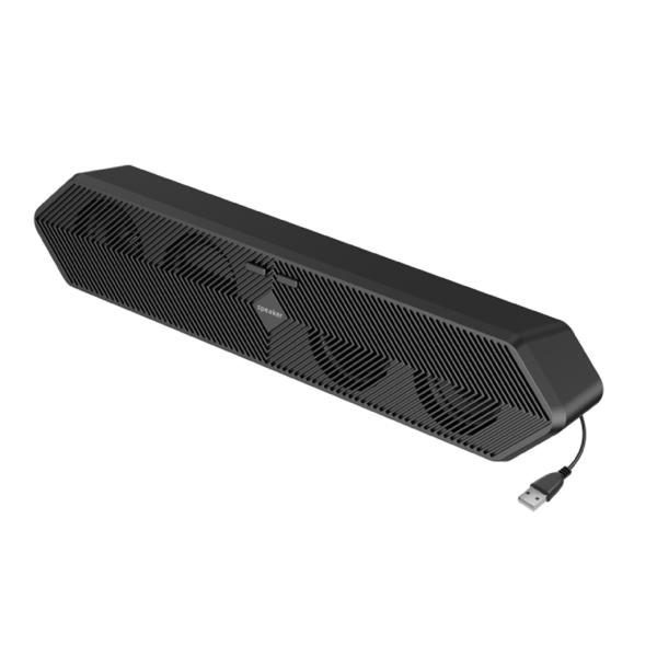 Minimalist Desktop Speaker Design With BT And USB Connectivity , 2-inch Full-range Drivers 6W Output 800mV Sensitivity Input