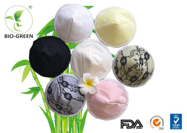 Ultra Thin Bamboo Nursing Pads , Round Washable Bamboobies Breast Pads