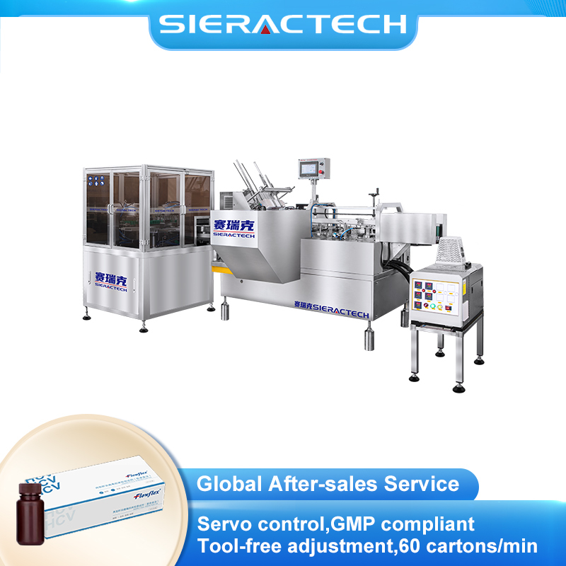Automatic Small-Mouth Round Chemical Bottle Cartoning Machine with Multi-Bottle Grouping and Zero-Spill Horizontal Loading