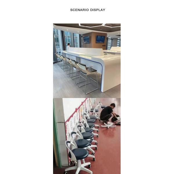 Modern Design Style Swivel Adjustable Salon Visitor Office Chair with Back PC Chair