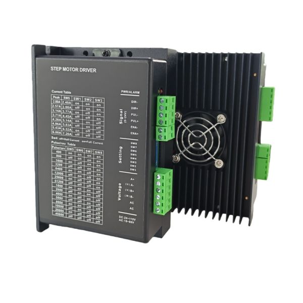 DM860 P860 2.4-7.2A Open Loop Stepper Motor Driver for Nema23 Nema34 Motors in CNC Machines