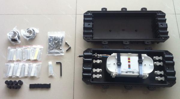 Waterproof Fiber Optic Cable Joint Closure , Outdoor Fiber Enclosure 216/432 Fibers
