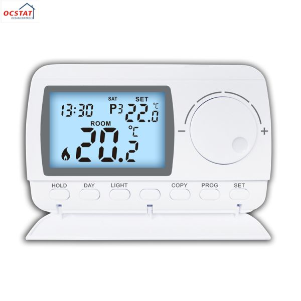 147g Digital Room 230V Heating Boiler Thermostats with precise temperature adjustment and durable build housed in a 119 X 80 X 31 Mm enclosure