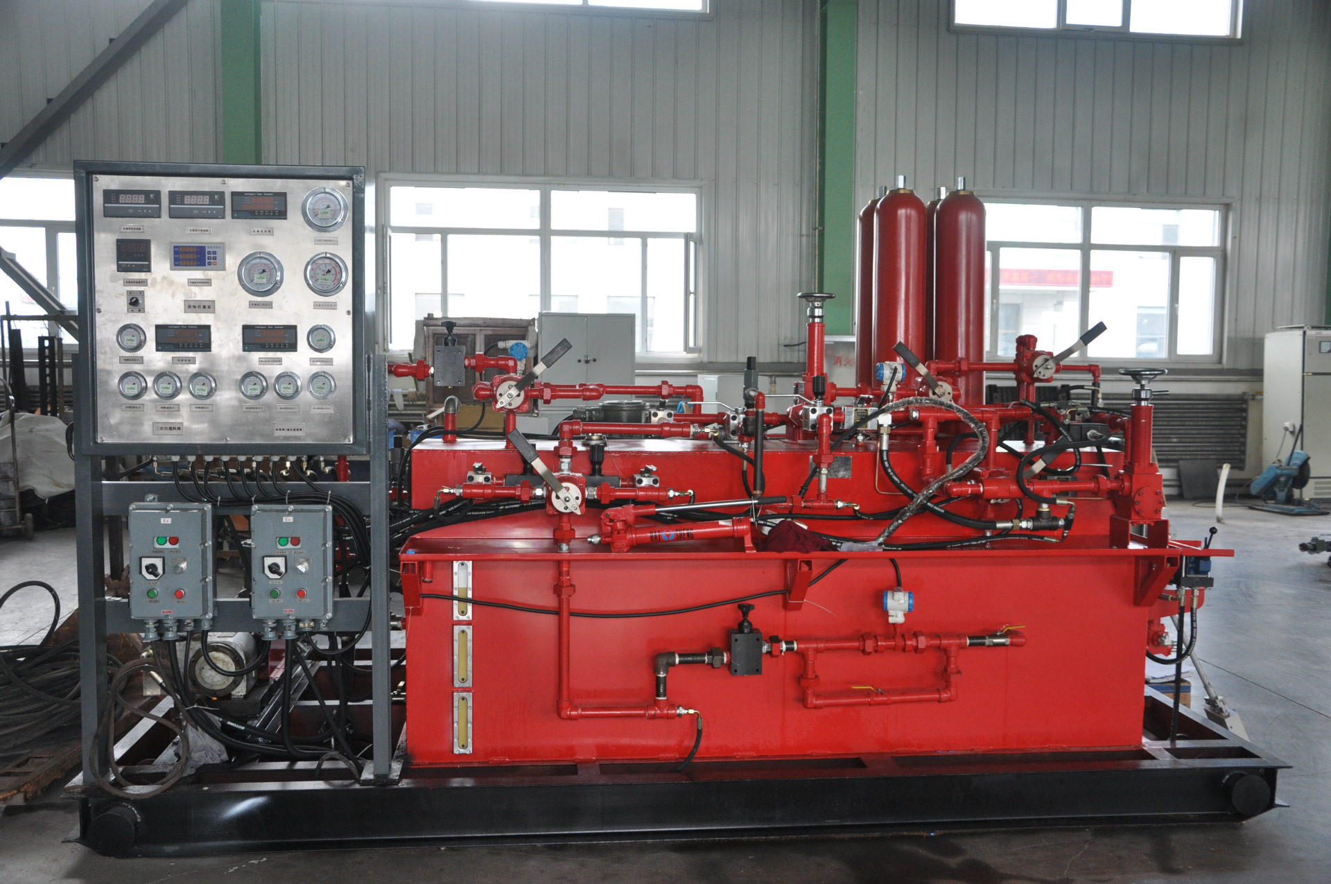 Превентер обдува FKQ800-7N танцует системы управления 21MPa 380v 50Hz