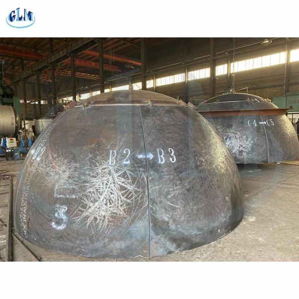 201 Stainless Steel 89mm 1000mm Torispherical Dished End Hemispherical Heads For Bolier