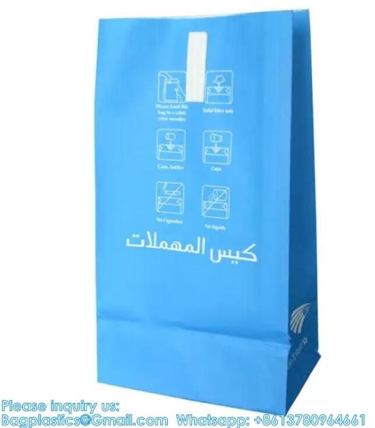 Airplane Vomit Barf Bags - Disposable Air Sickness Bags Vomit Bags For Car, Uber, Travel