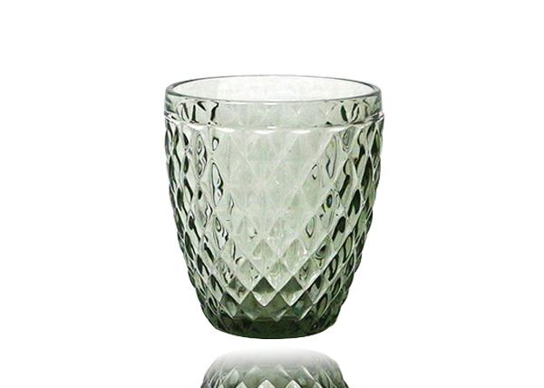 10 OZ Crystal Solid Colored Vintage lowballl Glasses , 295ml Colored Tumblerl Glasses