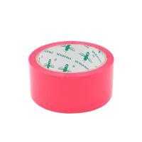 Ruban d'emballage rose ruban imprimé sur mesure pour les cartons d'emballage