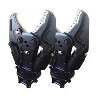 Steel Excavator Hydraulic Shear For CAT VOLVO HITACHI Excavator