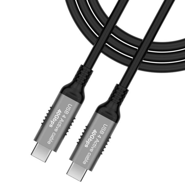 Cable USB 4 Activo para Transmisión de Video USB C con Cero Retraso