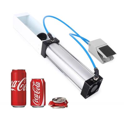 Durable Pneumatic Cylinder Aluminum Can Crusher Foot Valve Type