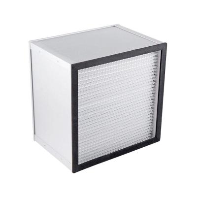 H13 H14 99.97% Deep Pleated Hepa ULPA Filter For Industrial Cleanrooms