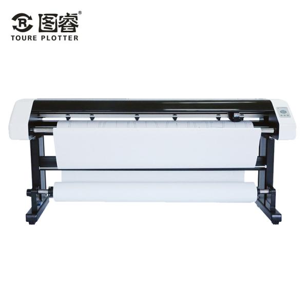 HP45 Ink Inkjet Plotter Cutter , 1650mm Garment Pattern Cutting Plotter