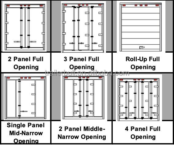 Fuel 20ft FRP Refrigeration Truck Box Body For Howo Shacman Models 5 Fold EPDM Sealing