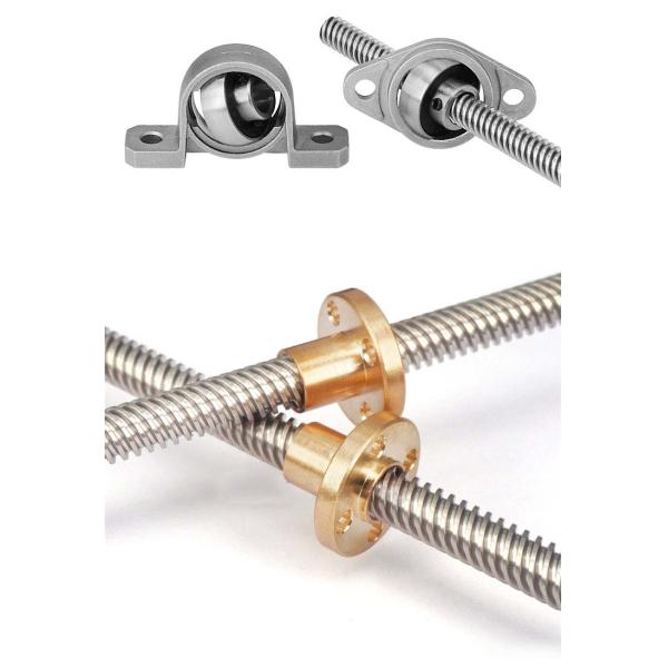 35g 8mm Screw 3D Printer Accessories T8 Stainless Steel Lead Screw