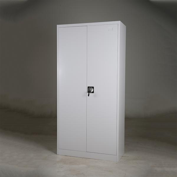 Спальня стучает вниз хранением двойных дверей шкафов металла нержавеющим