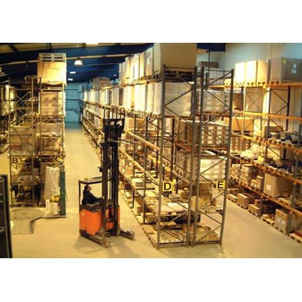 Estantes de almacenamiento de acero pesado, estantes de paletas industriales de almacenamiento en frío