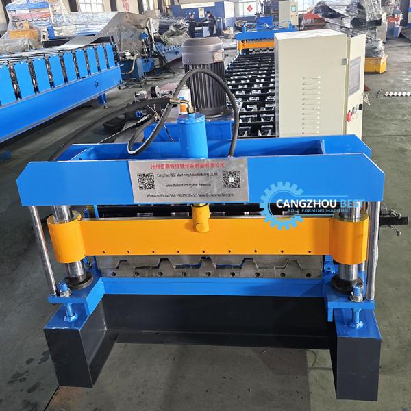 South Africa Single Layer 686 IBR High Rib Roof Profile Roll Forming Machine