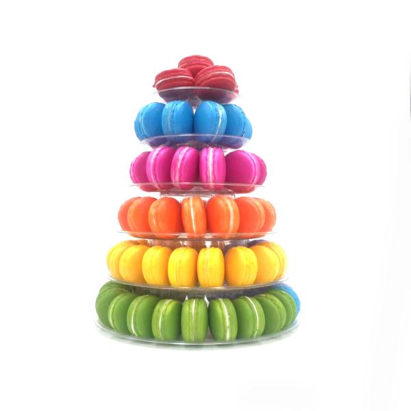 macaron clamshell box   macaron plastic container  clear macaron blister box  macaron punnet tray