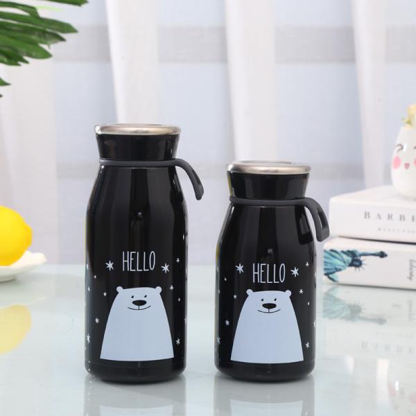 Reusable Kids Vacuum Stainless Water Bottle Unbreakable Double Wall Construction