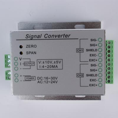 O amplificador da pilha de carga IP64 0,1%, 4 unidades estica o amplificador da instrumentação do calibre