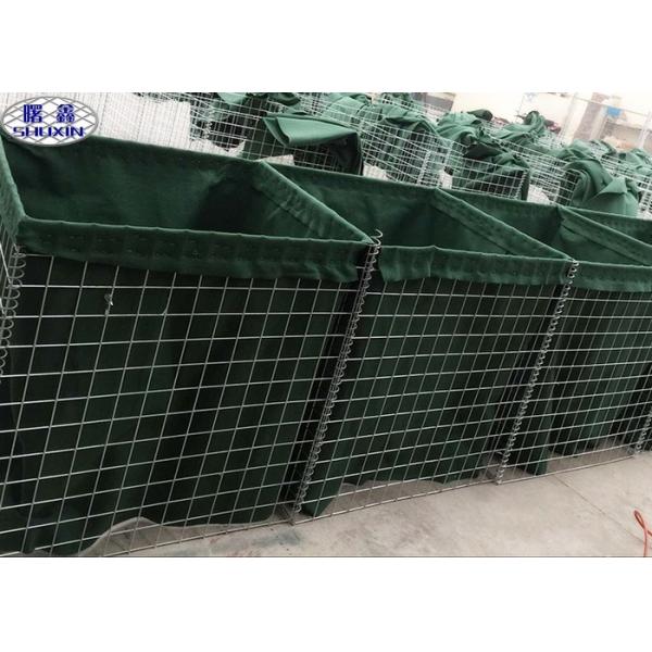 Sac 1.37*1..06*10m militaire galvanisé plongé chaud de Hesco de mur de sable du mil 1
