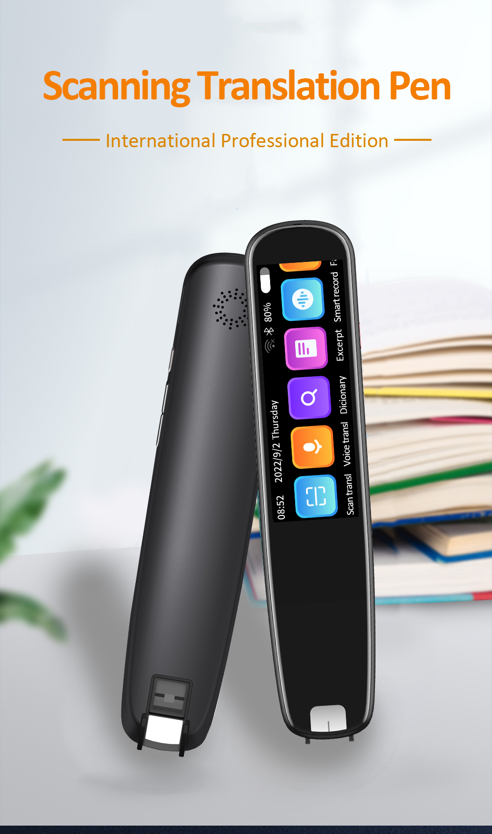 Electronic Language Translator Scanner Portable Scan Translation Pen 134 Languages