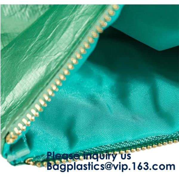 Tyvek Reversible Reusable Shopping Tote Beach Pool Travel Bag Ultra Soft FOLDABLE Material,Reusable Grocery Bag, Easily