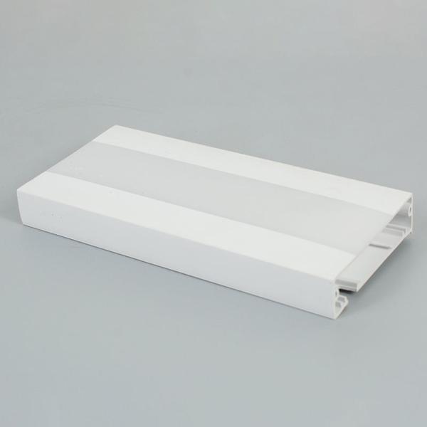 Hiplásticos PVC Blanco Tipo U Canal para proteger la construcción Perfiles de plástico personalizados