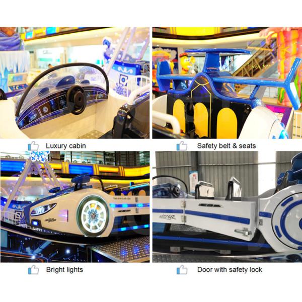 Amusement Park Equipment Entertainment Rides Kids Drift Car Mini Speed Car Game