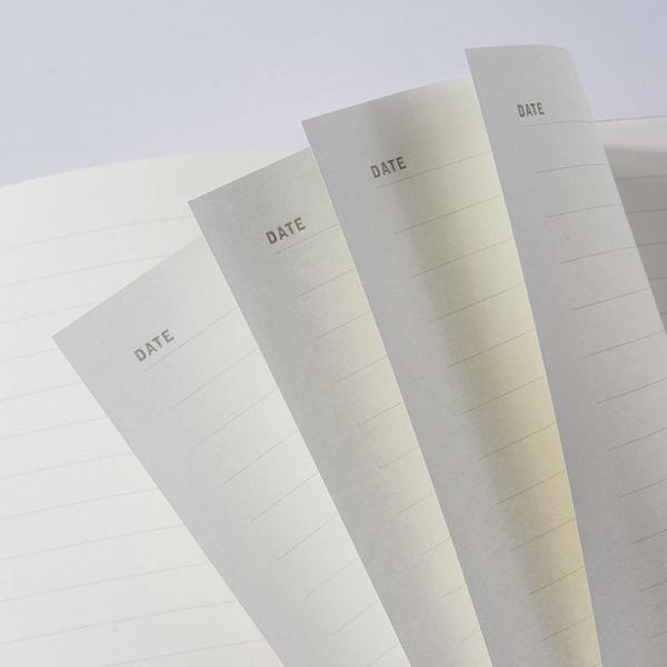 Caixa de papel de capa macia de couro PU com porta caneta elástica Caixa de papel personalizada