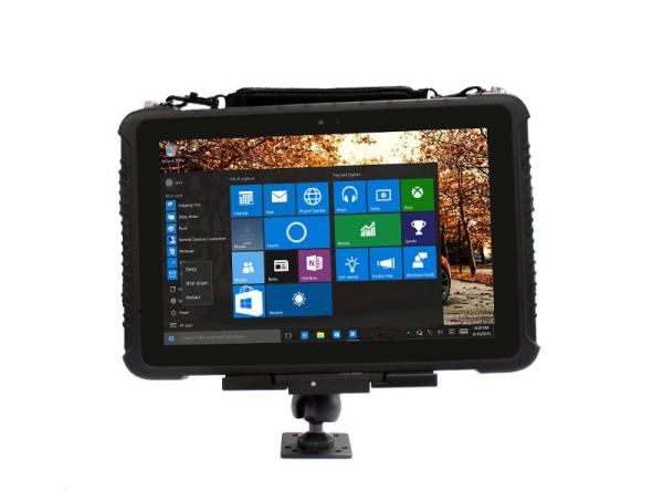 Multipurpose Fanless Industrial Panel PC , IP65 10 Inch Rugged Tablet PC