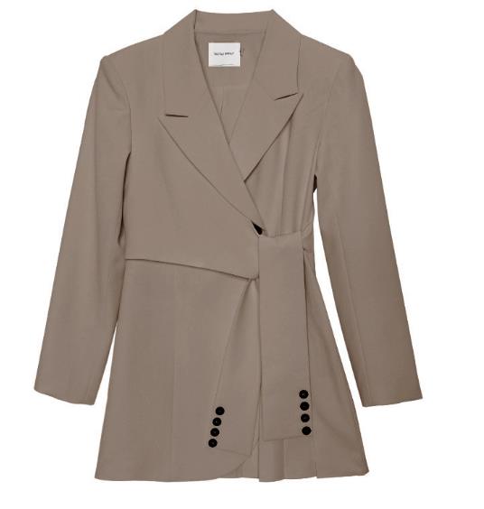 Куртки блейзера производителей одежды небольшого заказа для платья блейзера рукава женщин длинного с поясом