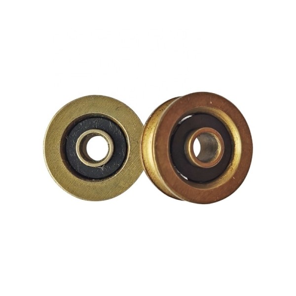 U Deep Groove Brass Bearing Roller for Sliding Door and UPVC Window