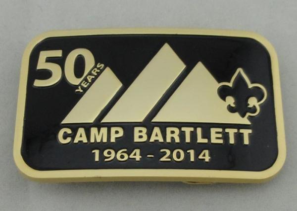 Camp Bartlett Custom Made Buckles Zinc Alloy  With Wiped Imitation Hard Enamel