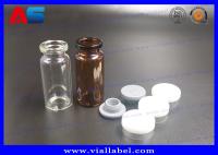 Las botellas de cristal de la bio CMYK farmacia de la impresión de 10ML con las tapas ISO19001-2008 aprobaron