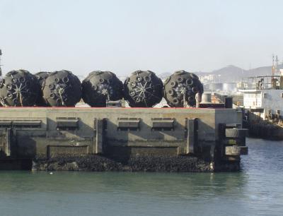 pára-choques de borracha marinhos da camada do Sintético-pneu-cabo para grandes petroleiros