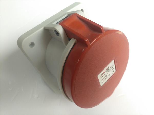Tipos industrial resistente UV de Screwless da tomada e do soquete de 3 fase do PA do plástico