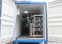 Planta de tratamento da água Containerized RO UV do filtro de água do purificador da água do RO