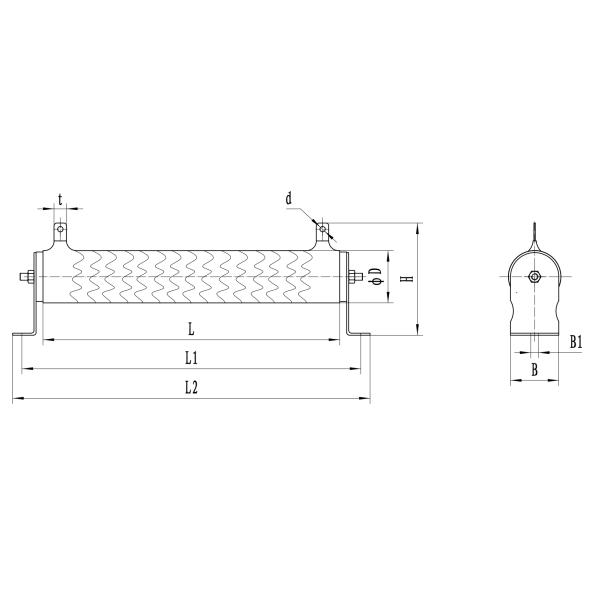 RXHG-A Enamelled Wirewound Resistor