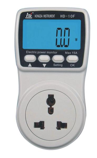A UE obstrui dentro o monitor da eletricidade calcula emissões do dióxido para luzes do diodo emissor de luz