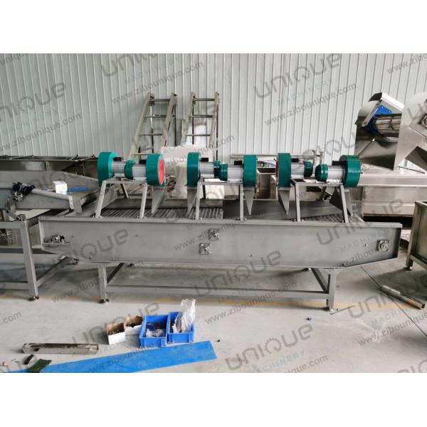 Hot Air Roller Belt Mesh Conveyor High Pressure Fans Air Dryer for Fruit and Vegetable