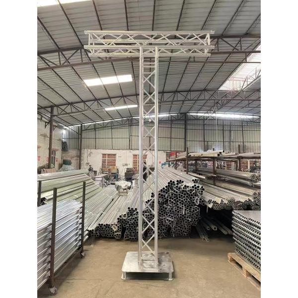 400x400mm Aluminum Stage Truss System , Triangle Lighting Truss For Events Concerts