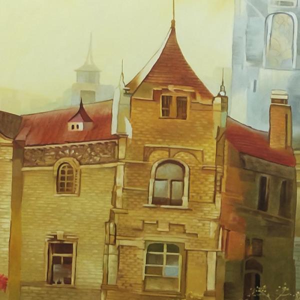 OEM Hand Painted Abstract Oil Painting on Canvas for Room Wall Art Decor