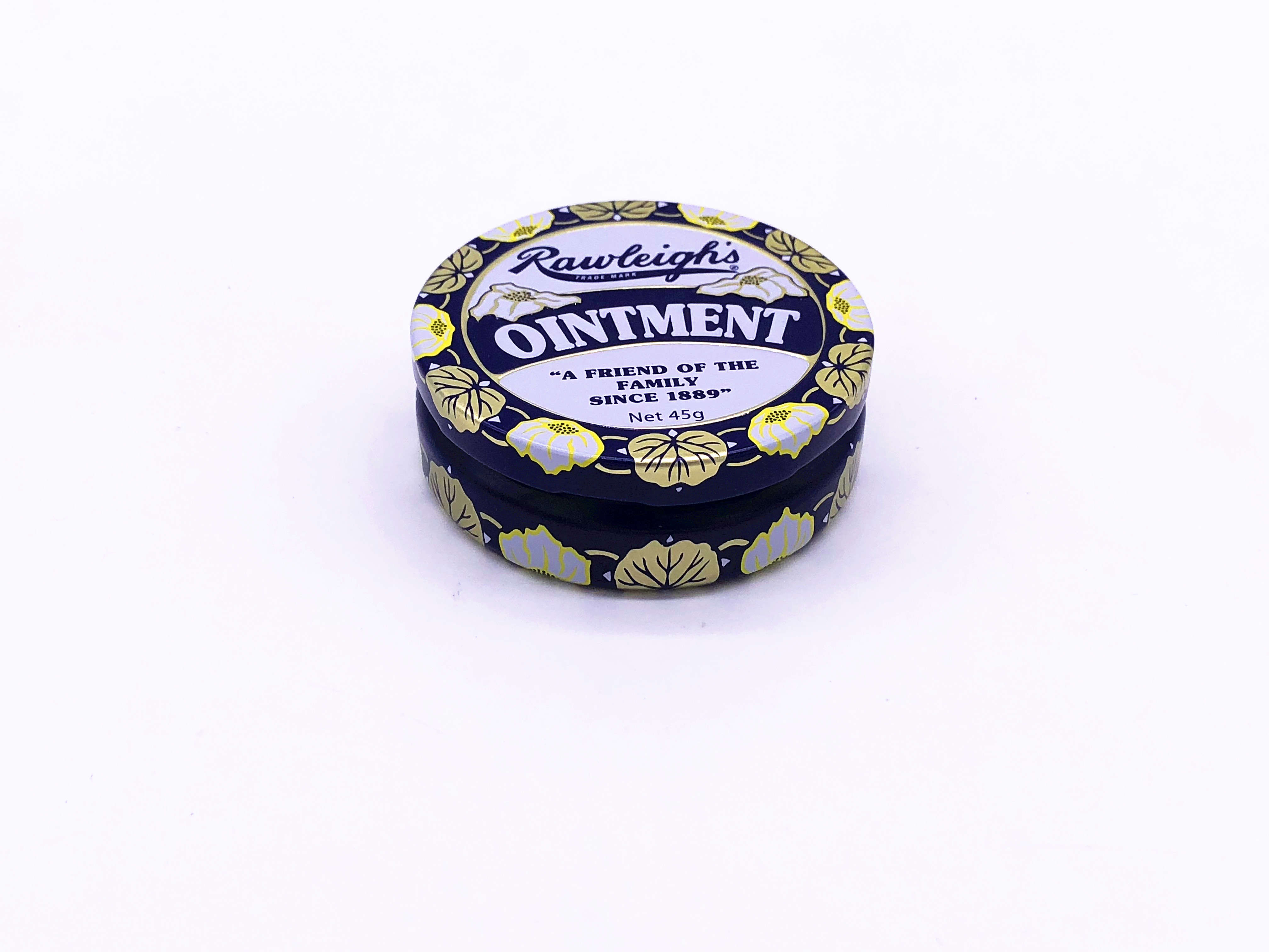 Food Grade Round Metal Tin Box With Screw Top For Cosmetic / Mint