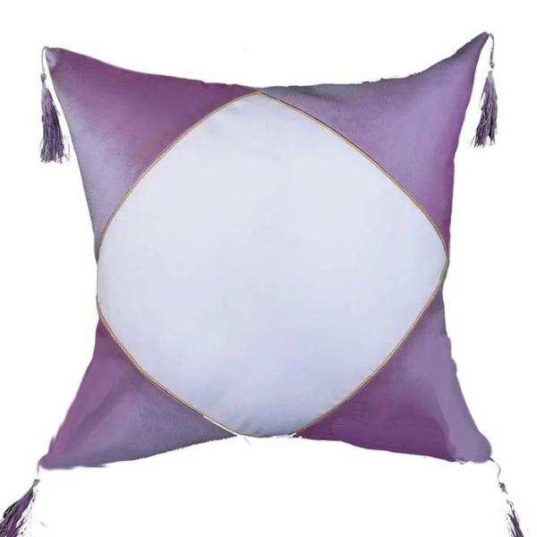 Colored Sublimation Satin Pillowcase With Ear Of Wheat Wholesale Sublimation Blanks Pillowcase